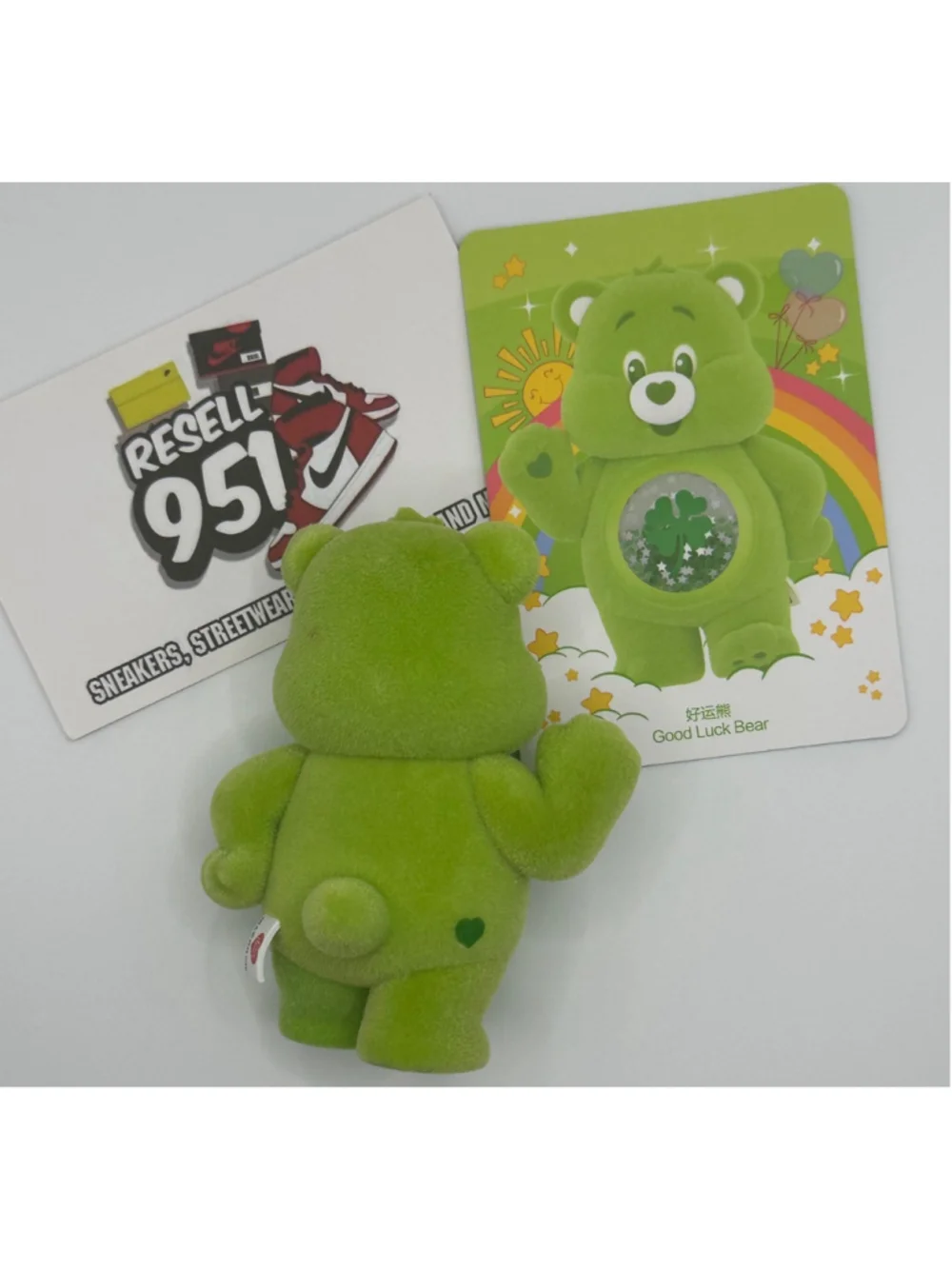 Pop Mart Care Bears Colorful Hugs Good Luck Bear Plush Figure Collectible Toy